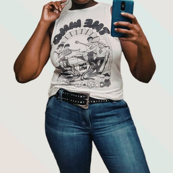 Vintage Guess Studded Rhinestone Y2k Belt - Picture 4 of 4